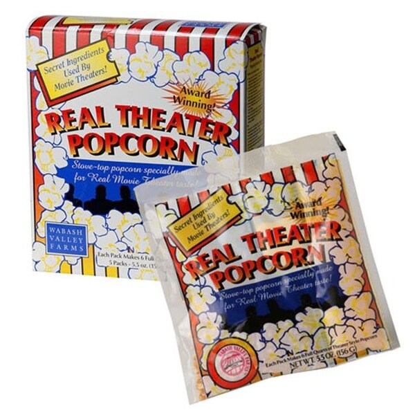 Wabash Valley Farms 43615 Real Theater All Inclusive Popping Kits- 5 Pack 43615 - main